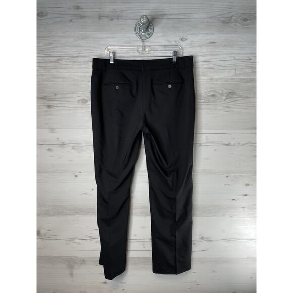 Harve Benard Pants Womens 14 Black Stretch Dress Trousers Straight Leg Office - Picture 7 of 12